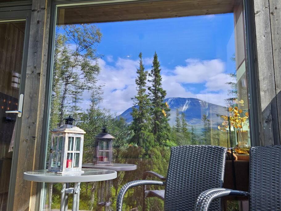Ny Leilighet Med Flott Utsikt Til Gaustatoppen Rjukan Kültér fotó