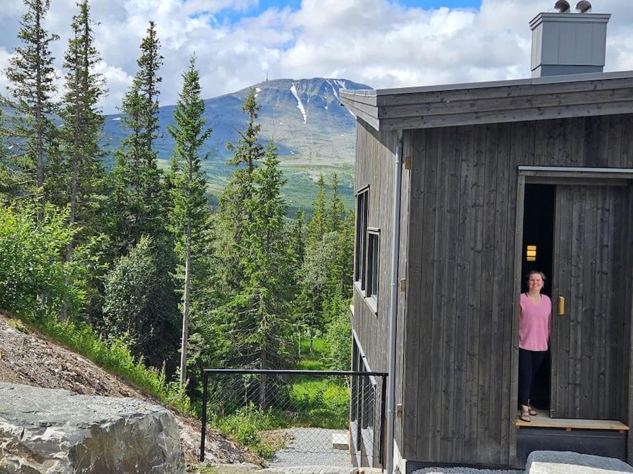 Ny Leilighet Med Flott Utsikt Til Gaustatoppen Rjukan Kültér fotó